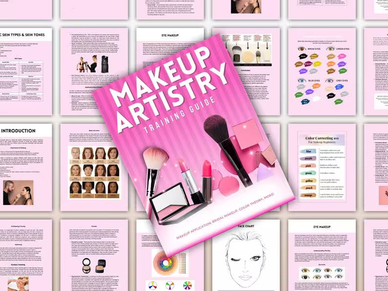 Professional makeup masterclass PDF guide for beginners